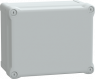 ABS enclosure, (L x W x H) 127 x 194 x 241 mm, light gray (RAL 7035), IP66, NSYTBS241912H