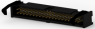Pin header, 40 pole, pitch 2.54 mm, straight, black, 1-1761606-3