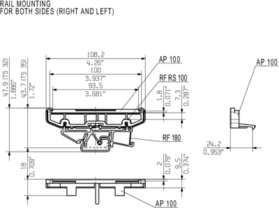 1185060000 Weidmüller Accessories for Enclosures Image 3