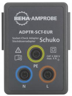 ADPTR-SCT-EUR BEHA-AMPROBE T&M Accessories and Spares