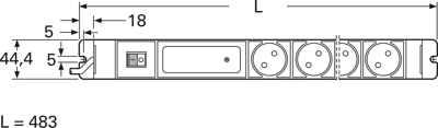 03.318.005.6 Vertiv Power Outlet Strips and Cable Drums Image 2