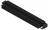 Socket header, 20 pole, pitch 3.81 mm, straight, black, 1941390000