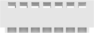 643067-8 AMP Accessories for PCB Connectors, Connector Systems Image 3