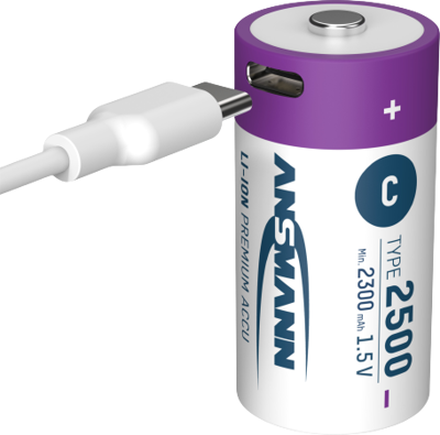 1313-0004 Ansmann Round Cell Batteries, 9V Block Batteries Image 2