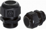Cable gland, M12, 15 mm, Clamping range 3 to 5.5 mm, IP68, black, 54115205