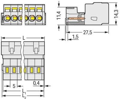 721-610 WAGO PCB Connection Systems Image 2