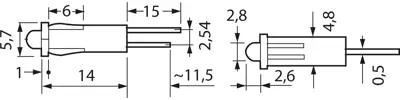 2694.8323 Mentor Signal Lamps, Indicators, Arrays Image 2