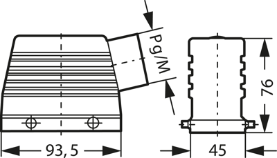 19300160527 Harting Housings for HDC Connectors Image 2