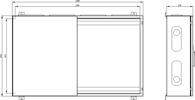 8GK1102-2KK42 Siemens Switch Cabinets, server cabinets Image 2