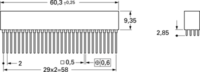 264-40303-02 ept PC/104 Connectors