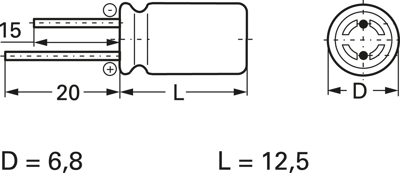 E-KS3243 Frolyt Electrolytic Capacitors Image 2