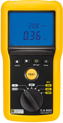 C.A 6522 Chauvin Arnoux Electric Installation and Insulation Testers Image 1