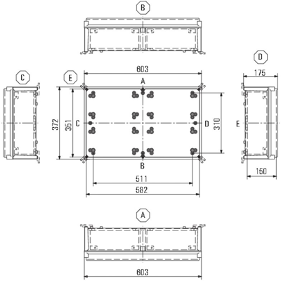 9502860000 Weidmüller General Purpose Enclosures Image 2