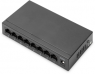 Ethernet switch, unmanaged, 8 ports, 1 Gbit/s, 100-240 VAC, DN-80066