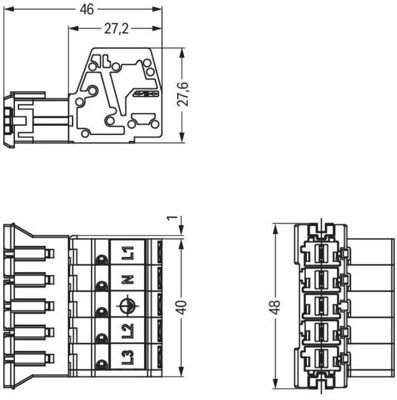 831-3205/1020-004 WAGO Device Connectors Image 2