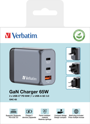 32201 Verbatim USB Chargers Image 2