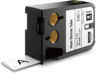 1868811 DYMO Heat shrinkable tubing Marking Image 1