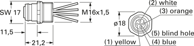 934450021 Lumberg Automation Sensor-Actuator Connectors Image 2