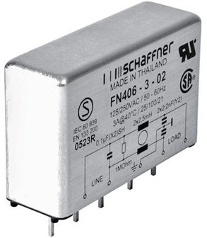 FN406-1-02 Schaffner Interference suppression filter Image 1