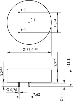 1111886400 Tadiran Batteries Round Cells, 9V Blocks Image 2