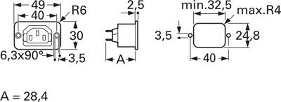 4721.0300 SCHURTER Device Connectors Image 2