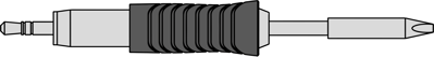 RTU 022 S MS Weller Soldering tips, desoldering tips and hot air nozzles Image 2