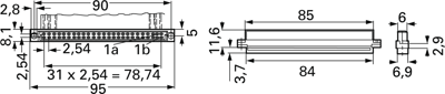 09022646828 Harting DIN PCB Connectors Image 2