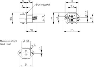 930622106 Hirschmann Automation and Control Device Connectors Image 2