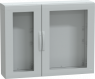 Control cabinet, (H x W x D) 1000 x 1250 x 320 mm, IP65, polyester, light gray, NSYPLA10123TG