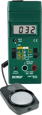 401025 Extech Luxmeter, Sound Level Meter, Magnetic Field Tester