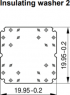 Isolating disc for RM core