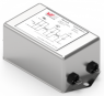 Line filter, 50 to 60 Hz, 6 A, 250 V (DC), 250 VAC, 6 mH, faston plug 6.3 mm, 810913006112
