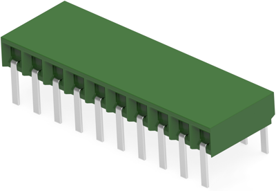 1-216602-0 AMP PCB Connection Systems Image 1