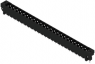 Pin header, 24 pole, pitch 5.08 mm, straight, black, 1838660000