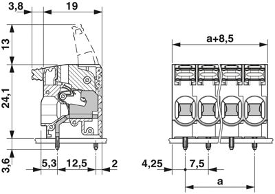 1792106 Phoenix Contact PCB Terminal Blocks Image 2