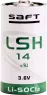 LSH 14 LIGHT Saft Round Cells, 9V Blocks