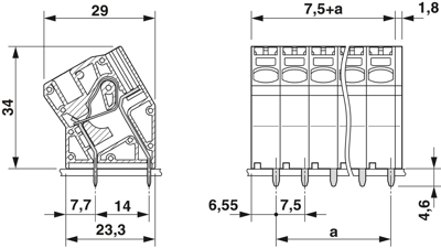 1819163 Phoenix Contact PCB Terminal Blocks Image 2