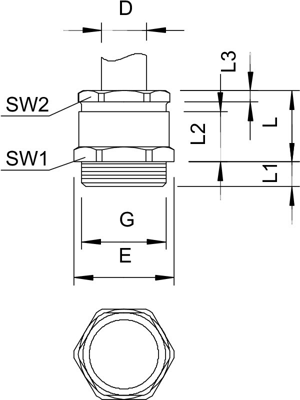 2083720 OBO Bettermann Cable Glands Image 2