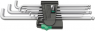 Pin wrench kit, 1.5 mm, 2 mm, 2.5 mm, 3 mm, 4 mm, 5 mm, 6 mm, 8 mm, 10 mm, hexagon