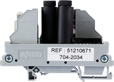 704-2034 WAGO Transfer Modules for Mounting Rail Image 3