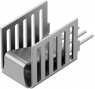 Clip-on heatsink, 21 x 13 x 16 mm, 23.2 K/W, solderable surface