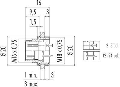 09 0463 00 19 binder Other Circular Connectors Image 2