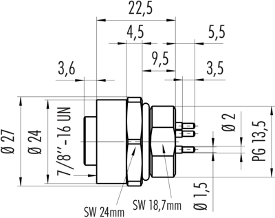 09 2446 330 03 binder Other Circular Connectors Image 2