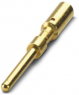 Pin contact, 0.34-1.0 mm², AWG 22-18, crimp connection, nickel-plated/gold-plated, 1423645