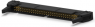 Pin header, 60 pole, pitch 2.54 mm, straight, black, 1-5102321-1