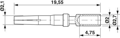 1029400 Phoenix Contact Crimp Contacts Image 2