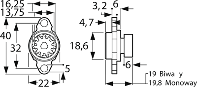 171 10 110L Thora Vibration Damper Image 1