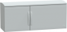 Control cabinet, (H x W x D) 500 x 1250 x 420 mm, IP44, polyester, light gray, NSYPLAT5124G