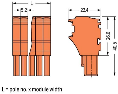 2022-114/000-012 WAGO Connecting Blocks Image 2