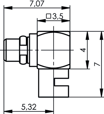 J01340B0021 Telegärtner Coaxial Connectors Image 2